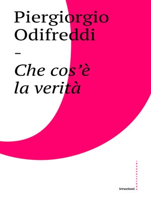 cover image of Che cos'è la verità